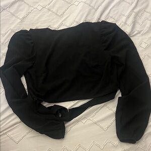 Elegant Black Women's Top